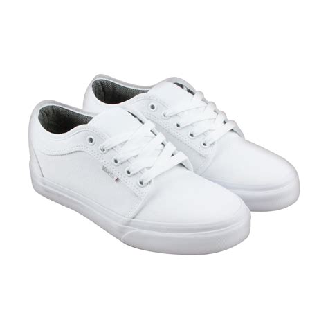 men's white canvas shoes